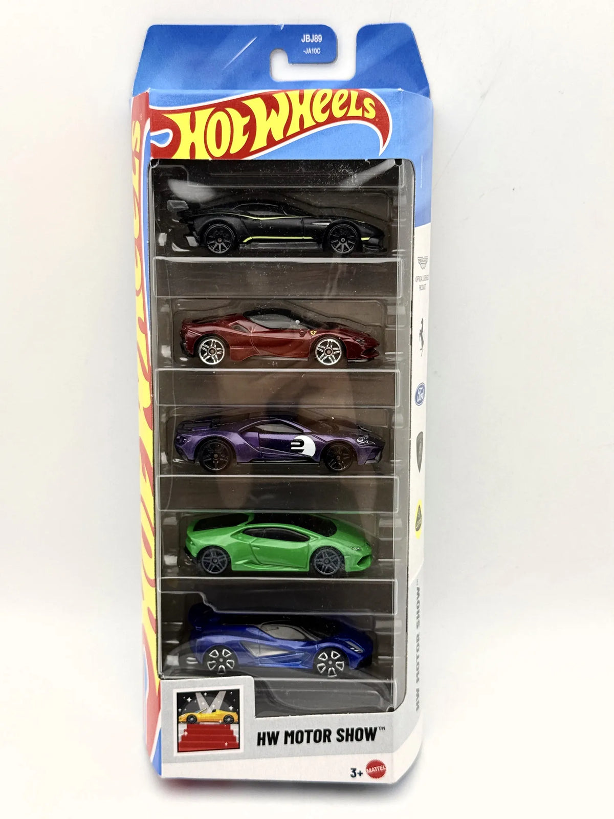 5 PAK HW MOTOR SHOW, 5 Pack Hot Wheels 2025, Die cast JBJ89, 1:64, Resoraki – zdjęcie 8
