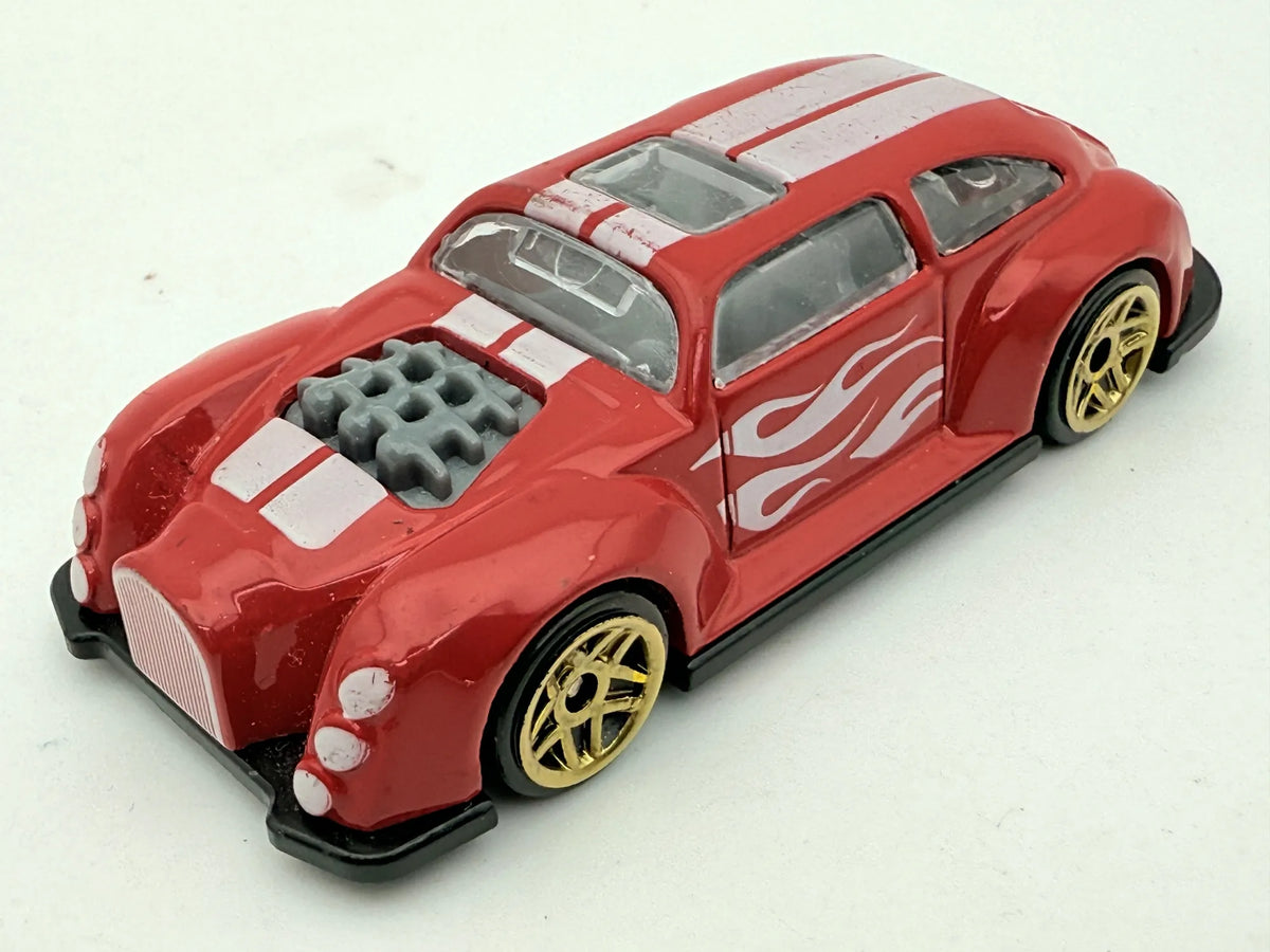 Delta-Sport, made in Gemrany, die cast resoraki, 1:60, czerwony – zdjęcie 8