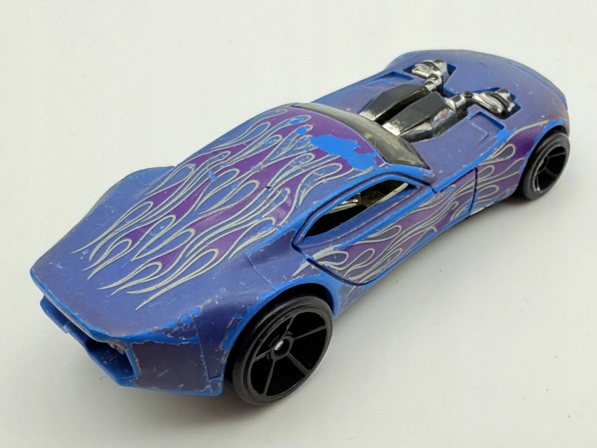 Nitro Doorslammer Hot Wheels Fioletowy 1:64 – zdjęcie 7