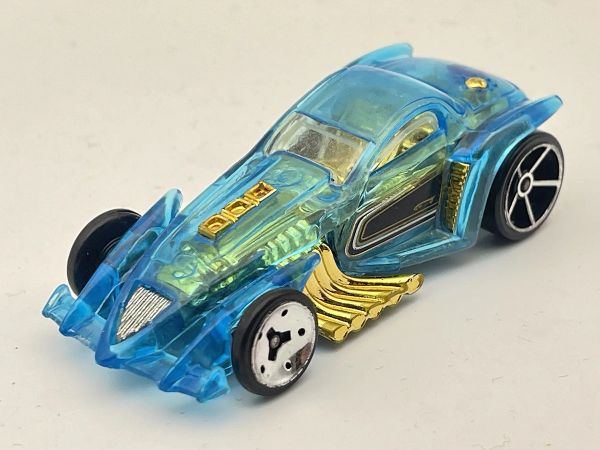 BURT-ESQUE, Hot Wheels 2010, Resoraki, Die cast C21, Przeźroczysty, 1:64 – zdjęcie 8