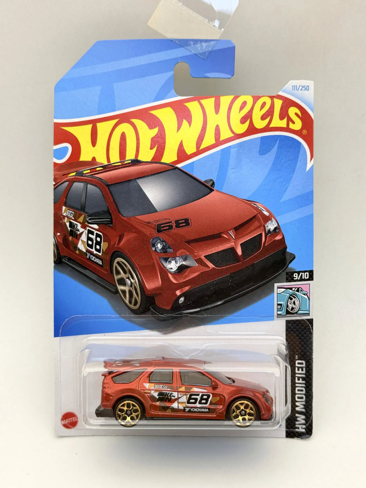 Pontiac Aztek Custom HW Modified Hot Wheels 2021 Czerwony 1:64 – zdjęcie 9