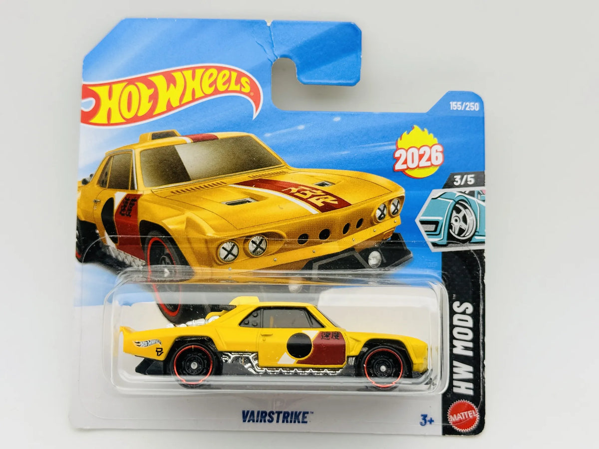 Vanstrine Hot Wheels 2026 HW MODS 1:64 Blister Żółty – zdjęcie 9