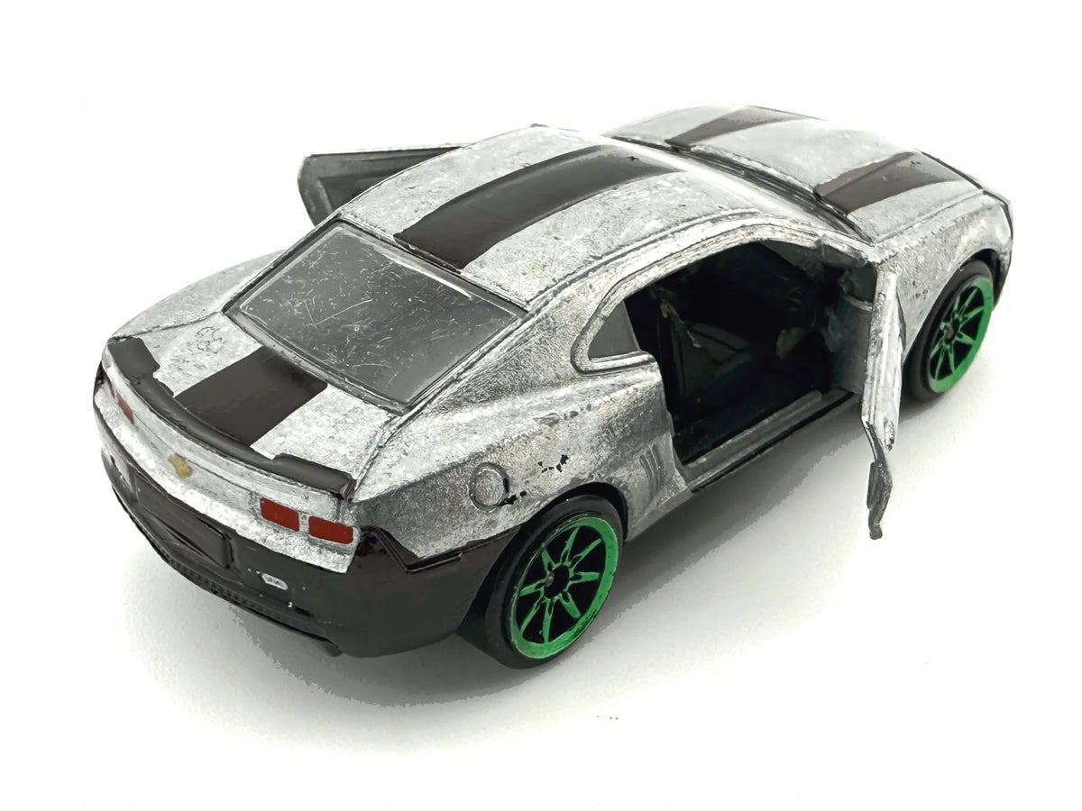 Chevrolet Camaro Majorette 2010 Srebrny 1:62 – zdjęcie 10