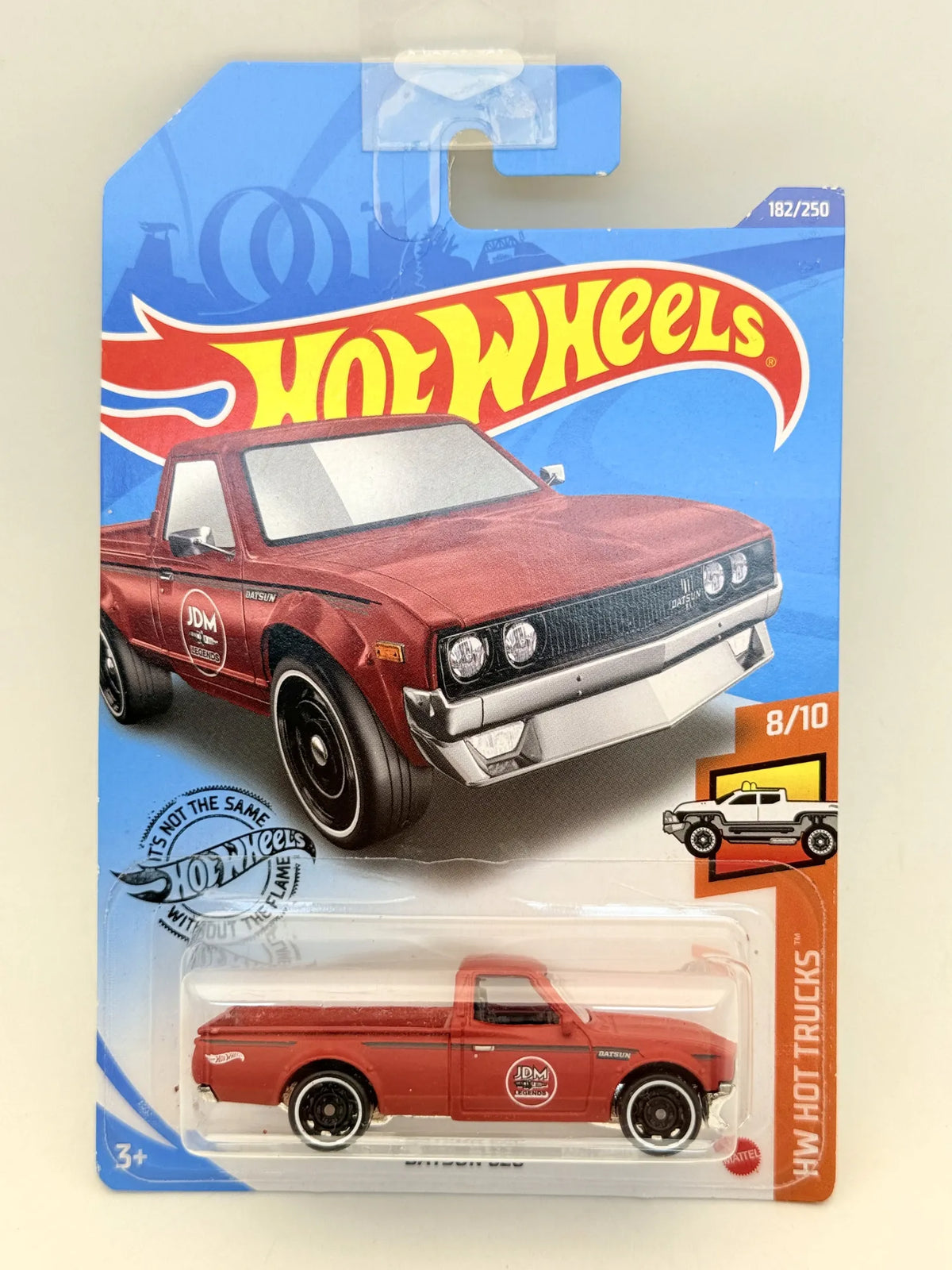 Datsun 620 HW Hot Trucks Hot Wheels 2020 Czerwony 1:64 – zdjęcie 9