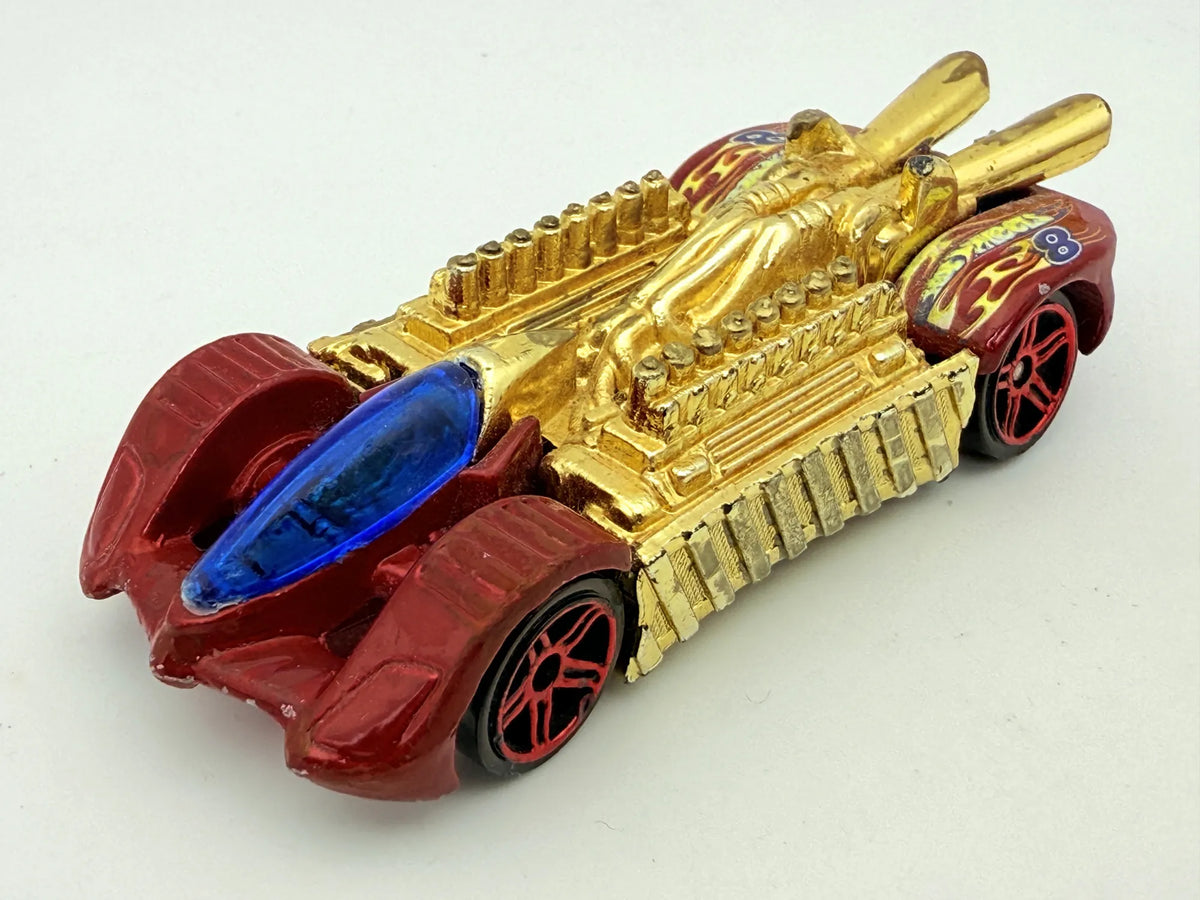 Krazy 8S Hot Wheels Złoty 1:64 – zdjęcie 9