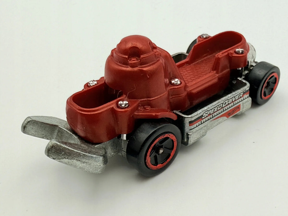 Speed Driver Hot Wheels 2019 Czerwony 1:64 – zdjęcie 6