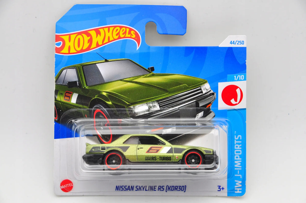 NISSAN SKYLINE RS (KDR30), Hot Wheels 2024 HTD06-N521 Zielony 1:64 Resoraki – zdjęcie 9
