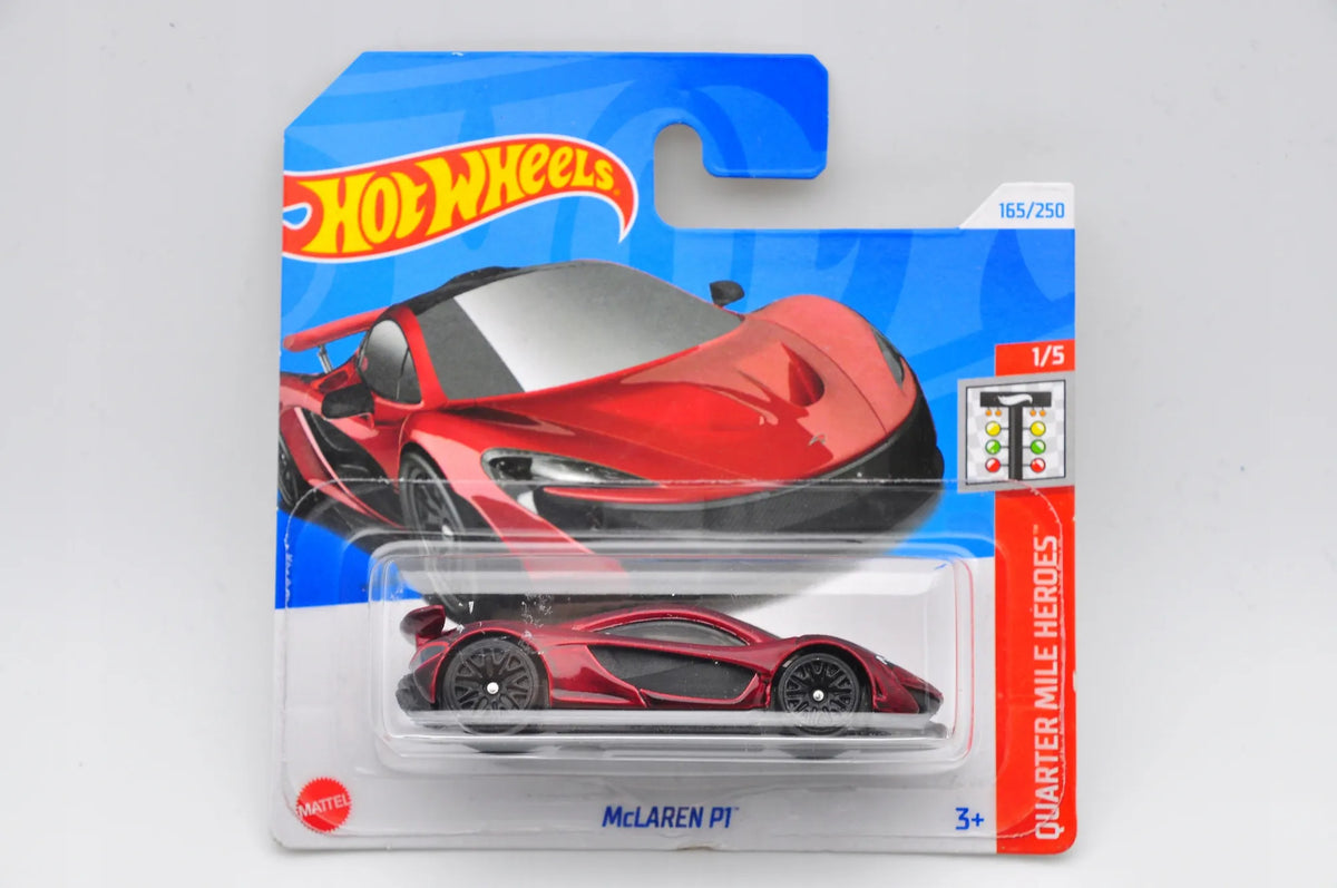 Mclaren P1 Hot Wheels 2024 Czerwony 1:64 – zdjęcie 9