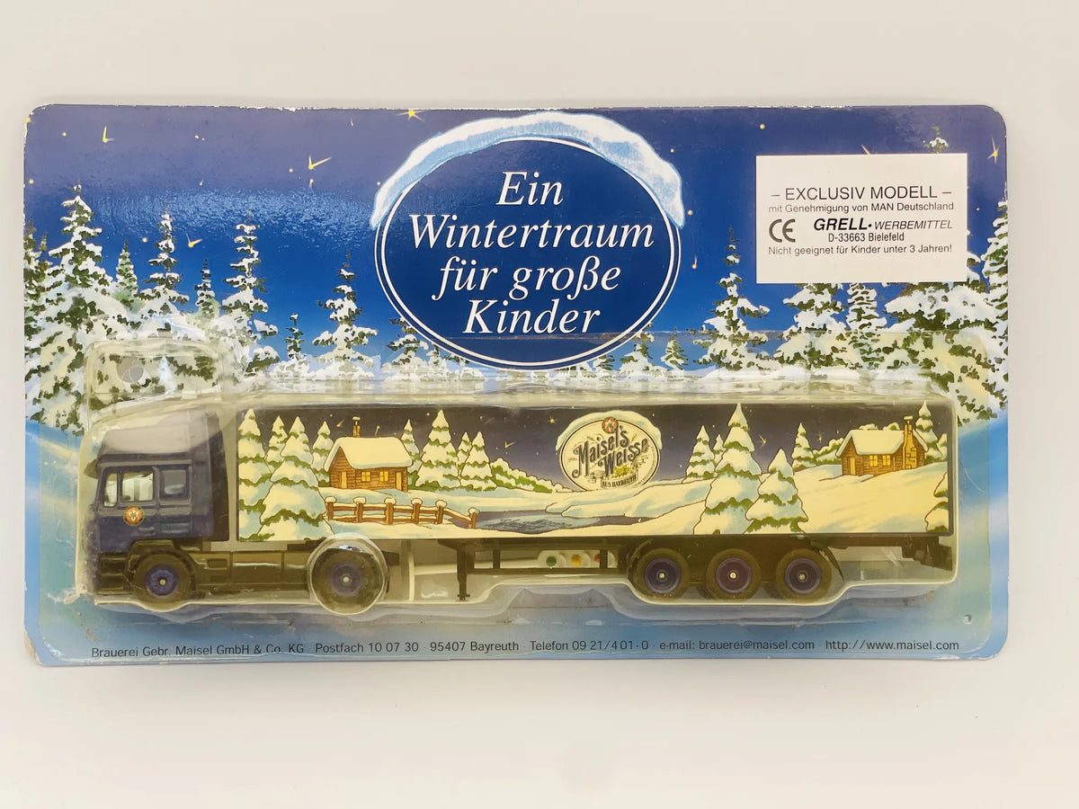 MAN Grell 1:87 Ciężarówka Promocyjna Maisel's Weisse Blister Niebieski – zdjęcie 6