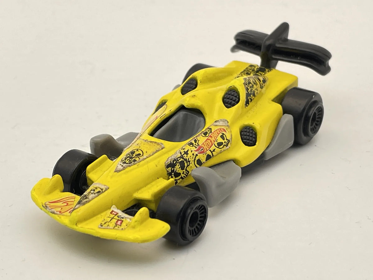 FORMUŁA 1, Hot Wheels for McDonald's 2012, Die cast TCB Żółty 1:64 Resoraki – zdjęcie 8