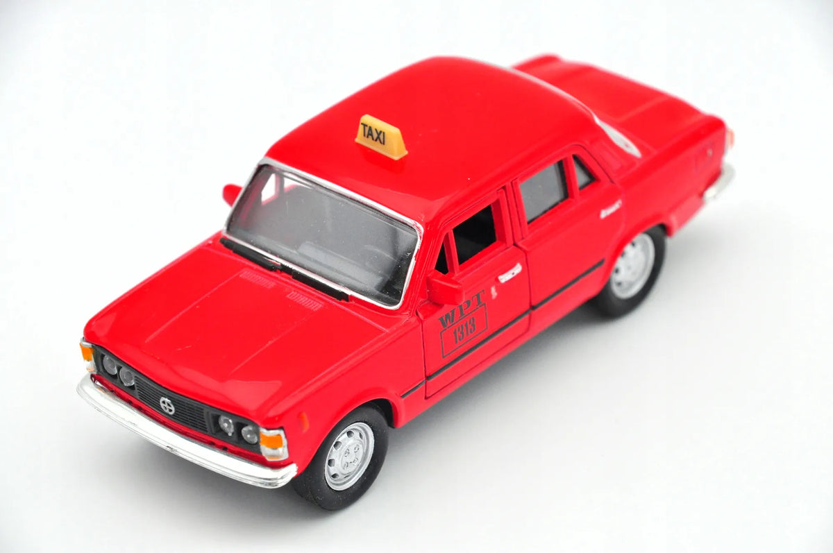 FIAT 125P, Welly, Resoraki, Die cast 42399, Czerwony, 1:34 – zdjęcie 10