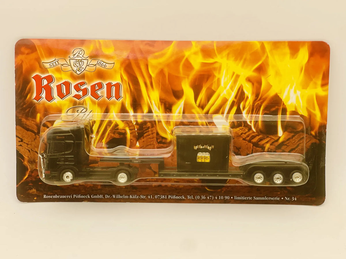Volvo Truck Gefra-Werbung 1:87 Rosen Pils Ciężarówka Promocyjna Blister – zdjęcie 6