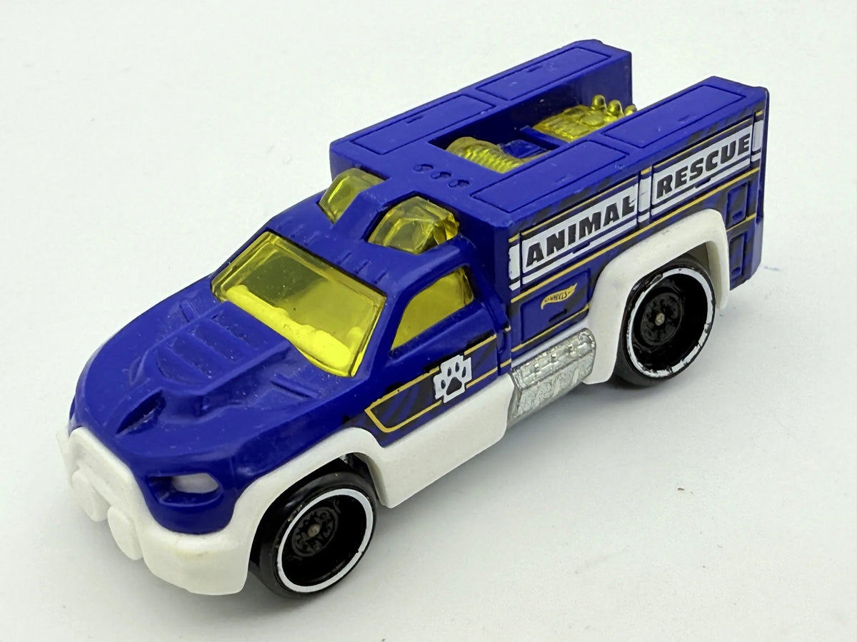 Rescue Duty Hot Wheels Niebieska 1:64 – zdjęcie 8