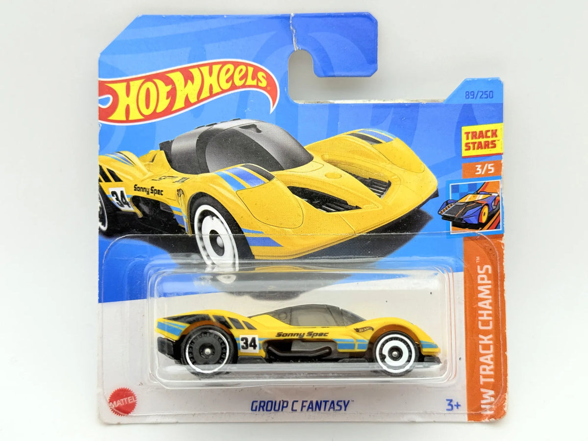 Group C Fantasy Hot Wheels Żółty 1:64 – zdjęcie 6