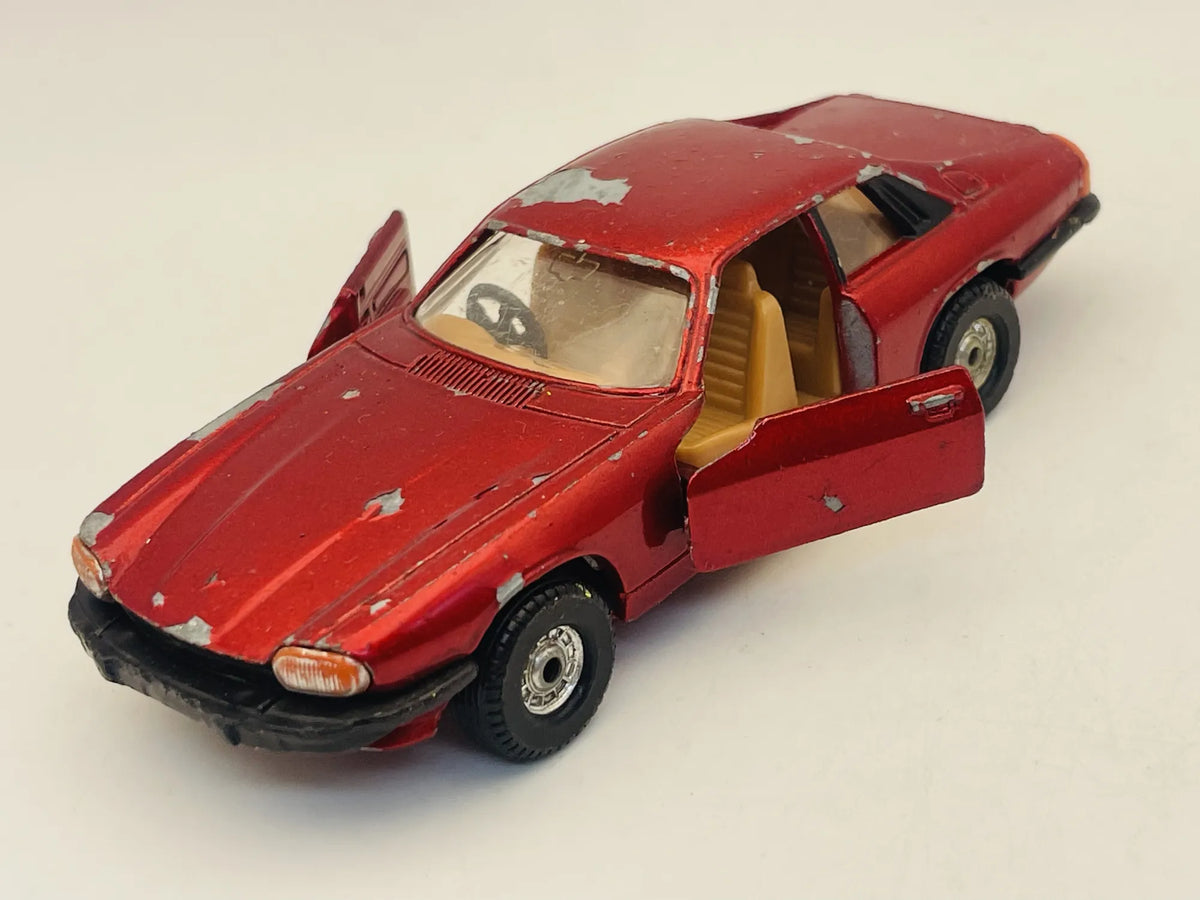 Jaguar XJS Corgi '70 Czerwony 1:38 Made in Gt Britain 2xMetal – zdjęcie 8