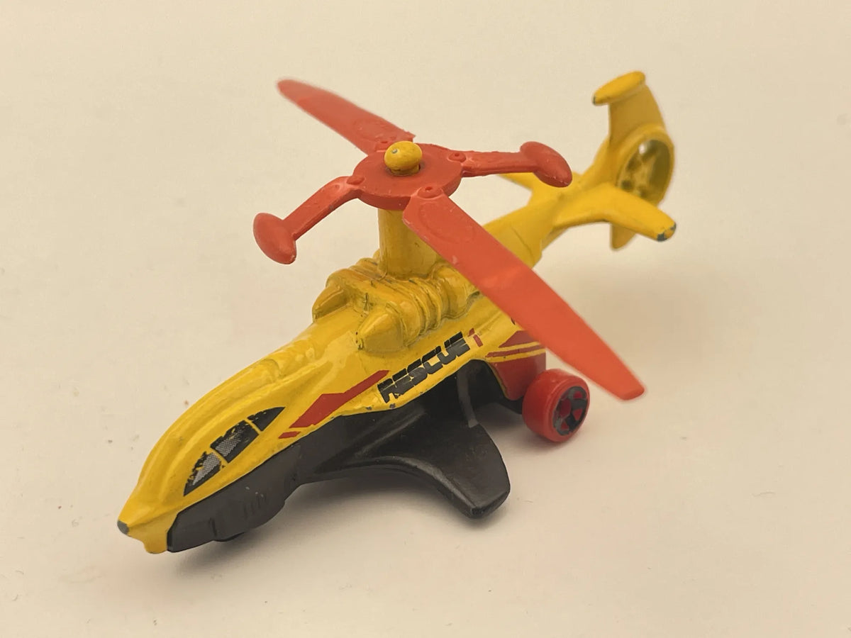 SKY KNIFE, Hot Wheels 2006, Die cast 1, Żółty, 1:64, Resoraki – zdjęcie 8