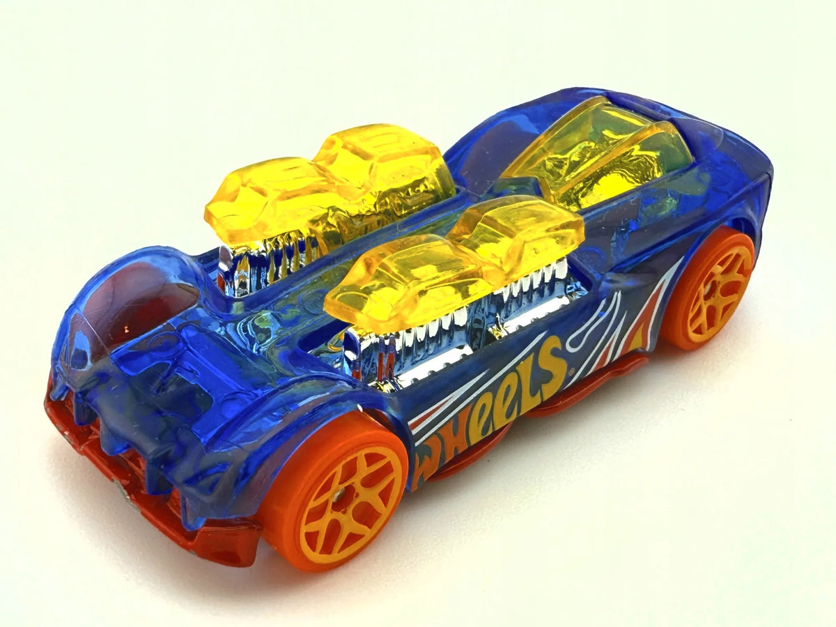 WHAT-4-2, Hot Wheels, Made in Indonesia, Die cast 819, Niebieski, 1:64 – zdjęcie 5