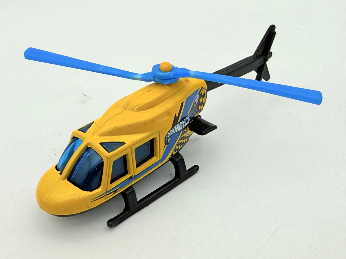 Helikopter Propper Chopper, Hot Wheels 1989, resoraki, die cast, 1:60 – zdjęcie 7