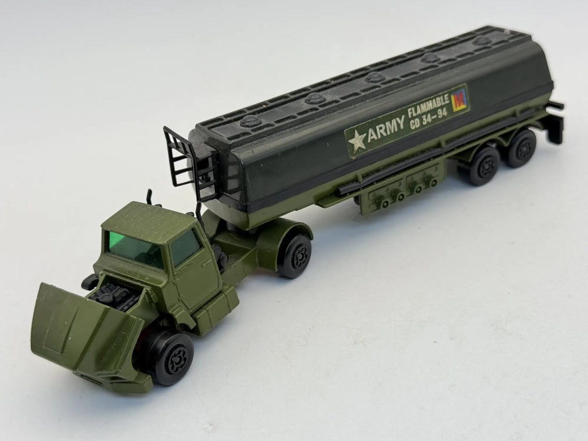 K-16 ARTICULATED TANKER Super Kings Matchbox 1973 1:43 Made in England – zdjęcie 8