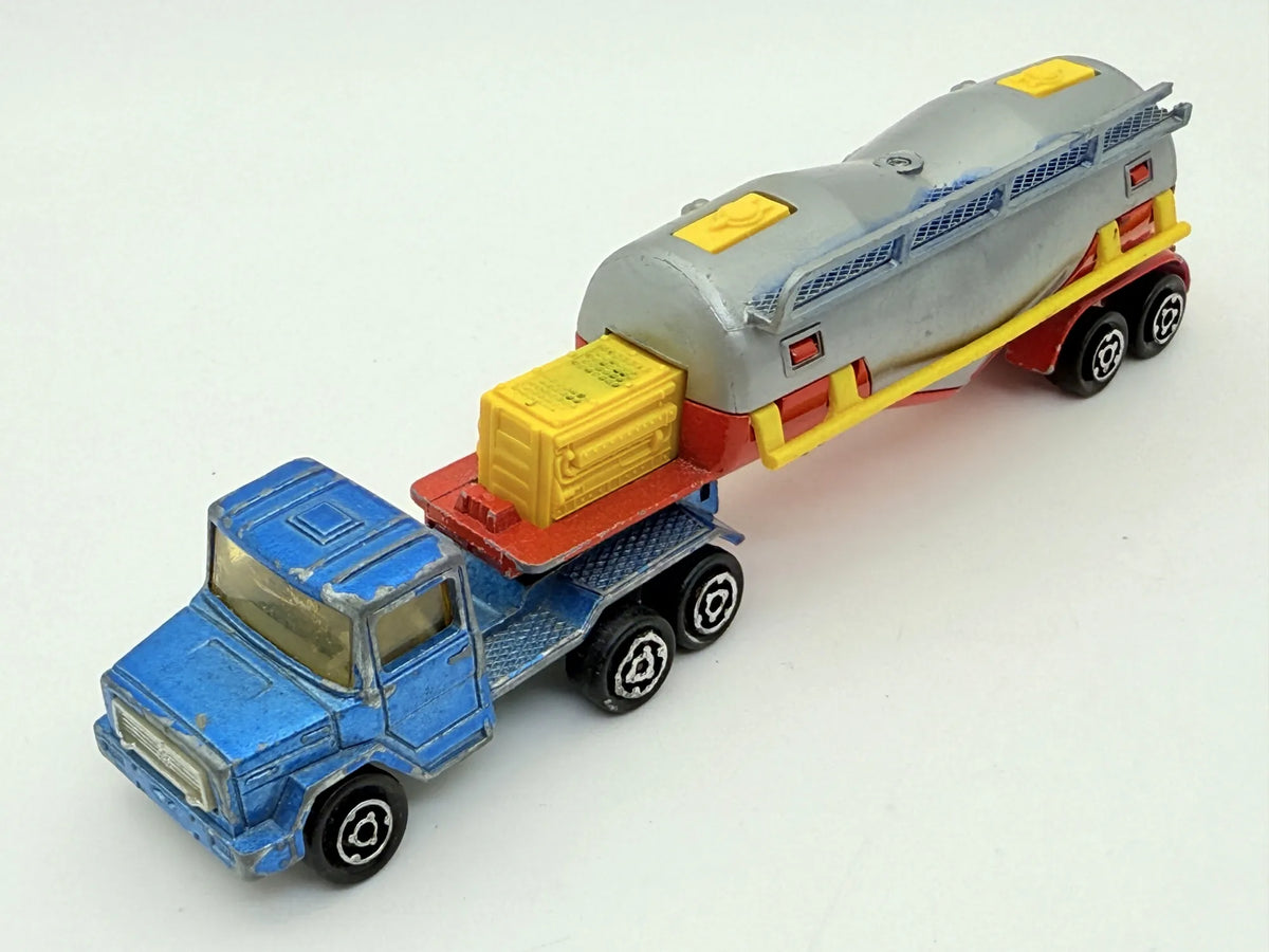 Magirus Majorette Niebieski, 1:100 Made in Francja – zdjęcie 12