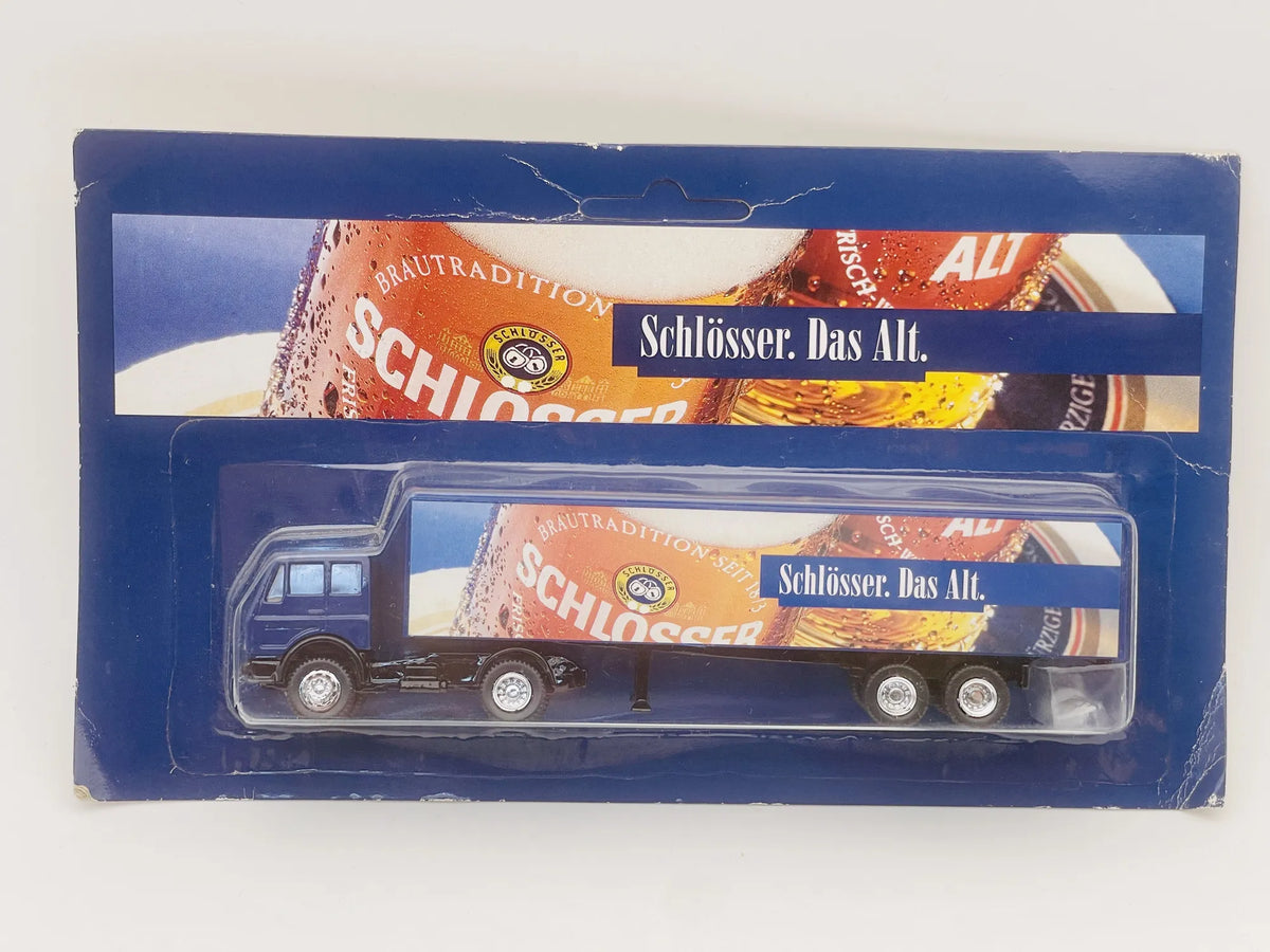 Mercedes-Benz Hümmer 1:87 Schlösser. Das Alt. Niebieski Blister Reklama – zdjęcie 7