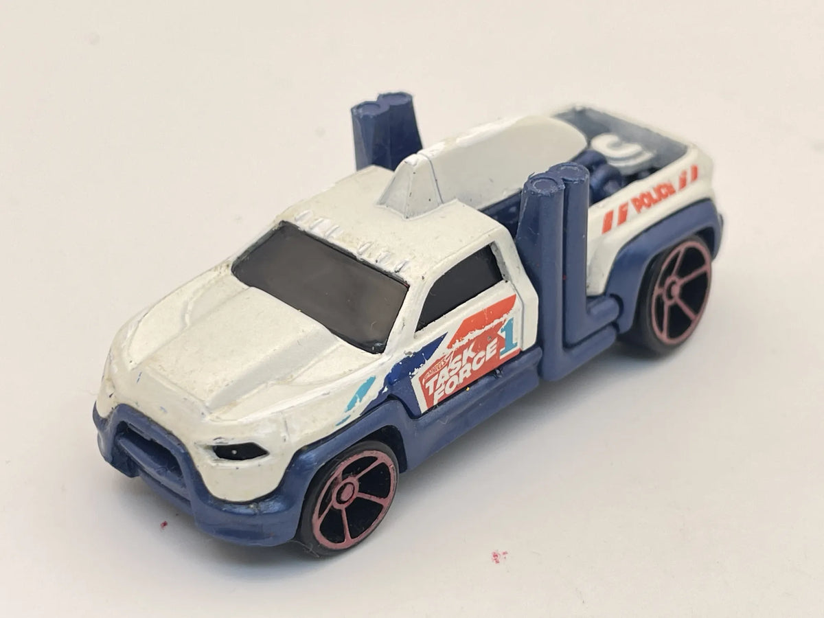 DIESEL DUTY, Police, Task Force 1, Hot Wheels 2010, Resoraki Die cast 1:64 – zdjęcie 8