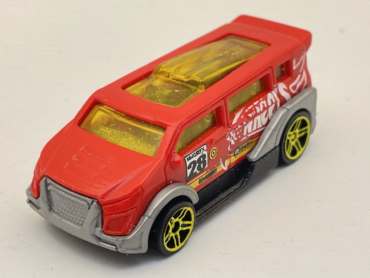 SPEEDBOX, Hot Wheels 2012, Die cast 1, Czerwony, 1:64, Resoraki – zdjęcie 8