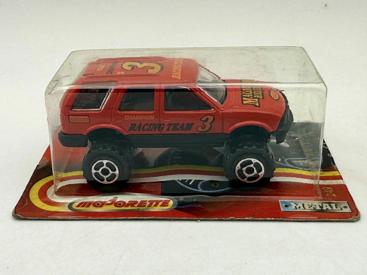 BLAZER JIMMY "RACING TEAM" Serie 200 Majorette '90 Czerwony 1:64 – zdjęcie 7