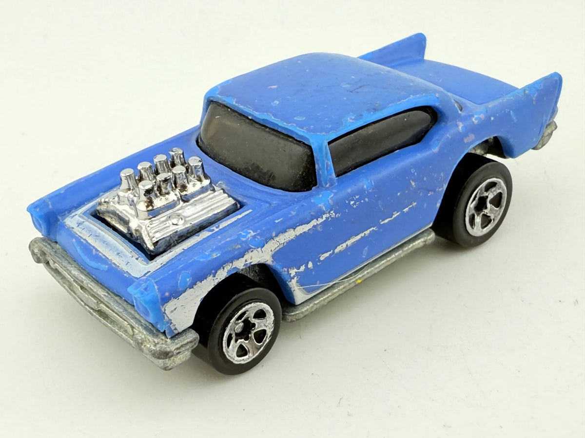 1957 Chevy Hot Wheels Niebieski 1:60 – zdjęcie 9