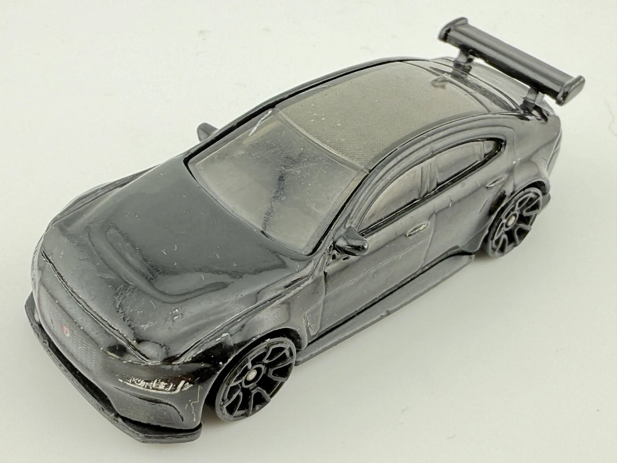 JAGUAR XE SV PROJECT 8, Hot Wheels 2018, Die cast FY840, Czarny, 1:64 – zdjęcie 8