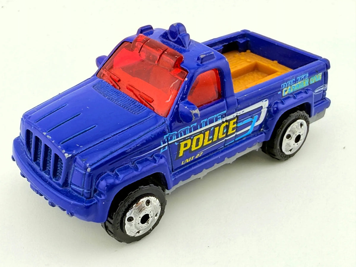 TROOP CARRIER POLICE, Matchbox 2000, Die cast, Niebieski, 1:64, Resoraki – zdjęcie 11