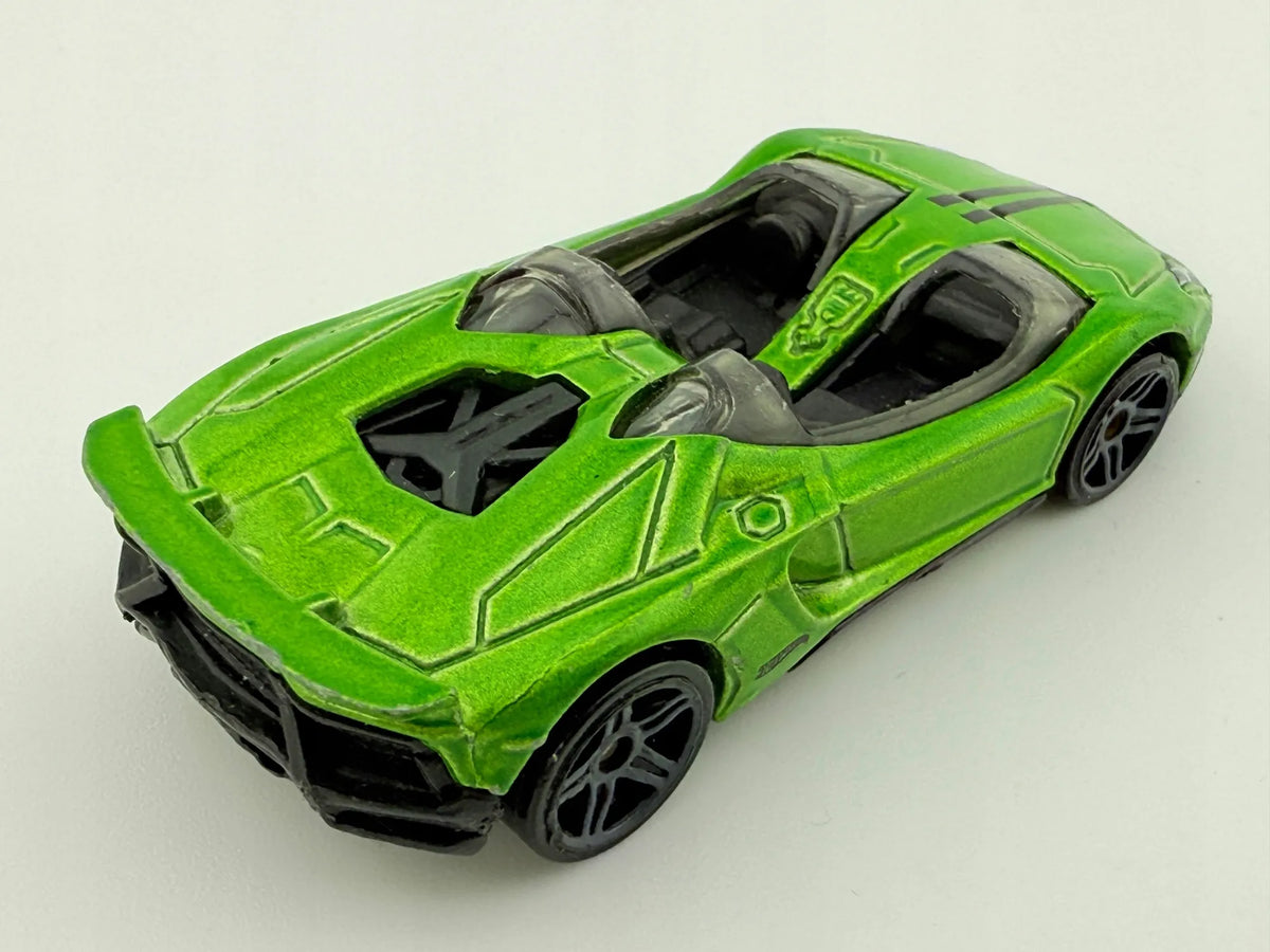 Lamborghini Aventador J Hot Wheels 2013 Zielony 1:64 – zdjęcie 7