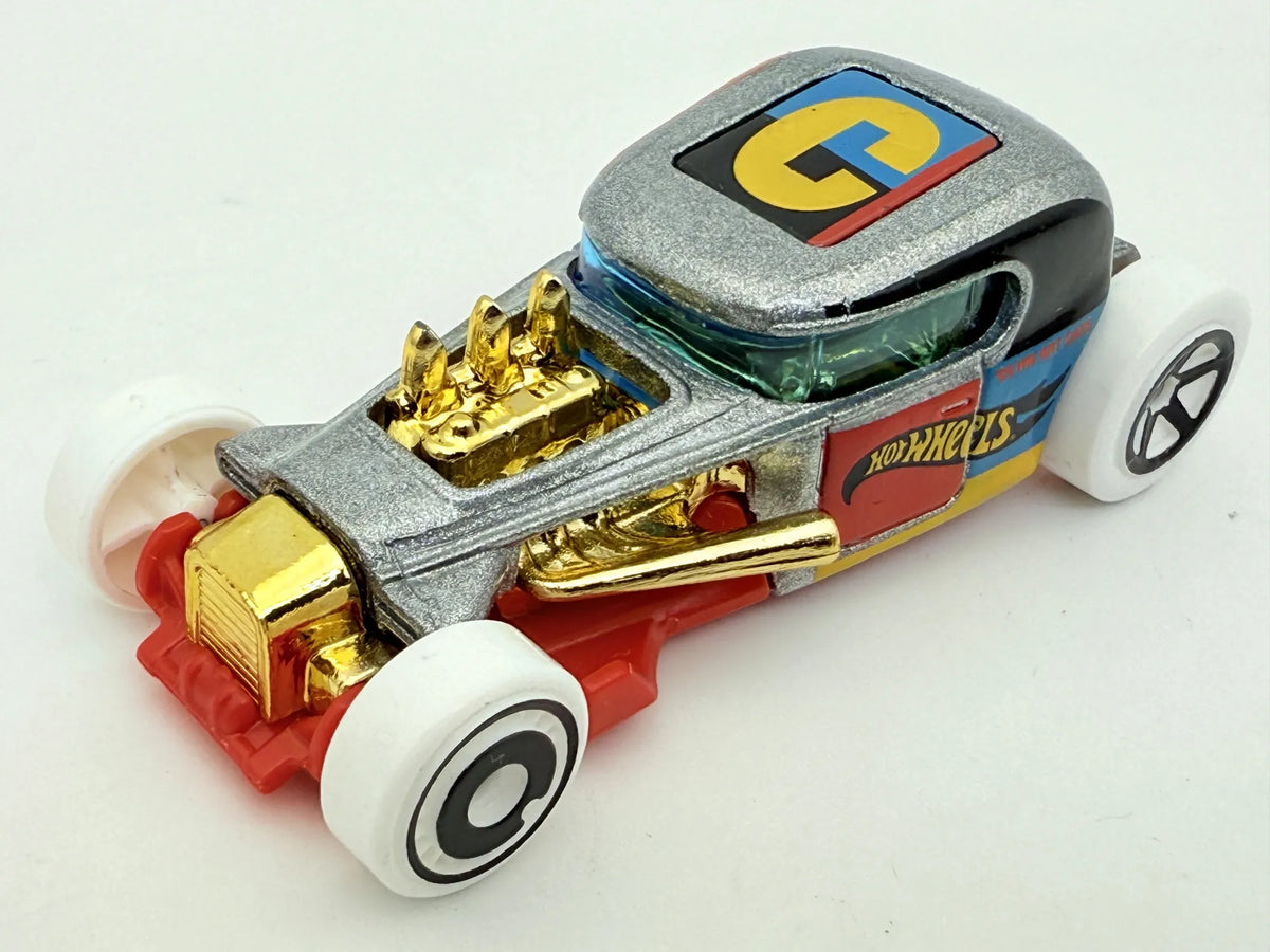 Mod Rod, Hot Wheels 2019, die castfyb61, resoraki, 1:64, srebrny – zdjęcie 8