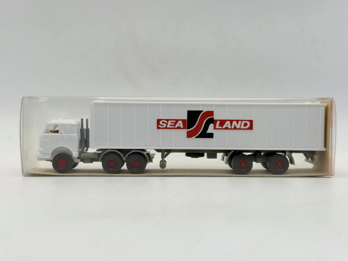 Ciężarówka Container Sattelzug / Sea Land Wiking 1:87 Made in West Germany – zdjęcie 7