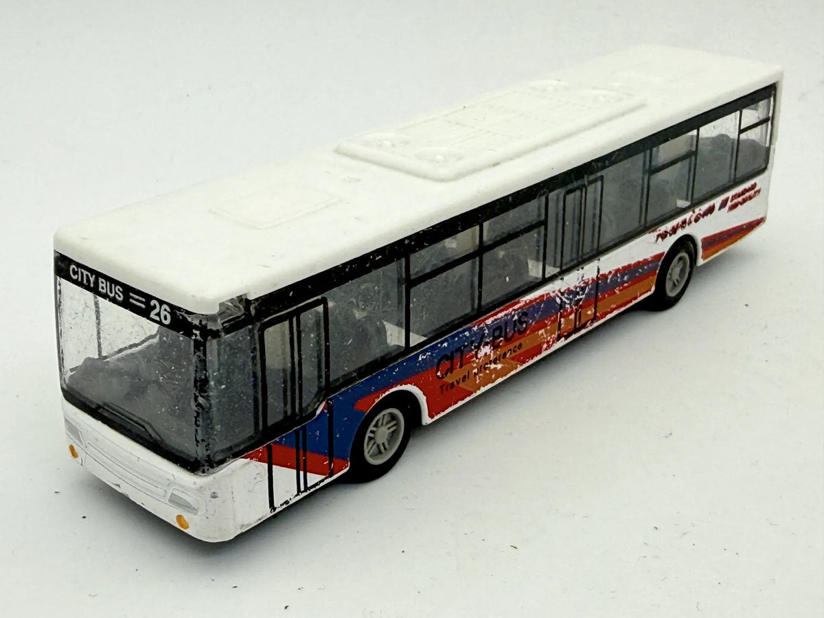 CITY BUS #26 0168, Tedi Gmbh & Co. Kg, Die cast 8720208 Biały 1:64 Resoraki – zdjęcie 9