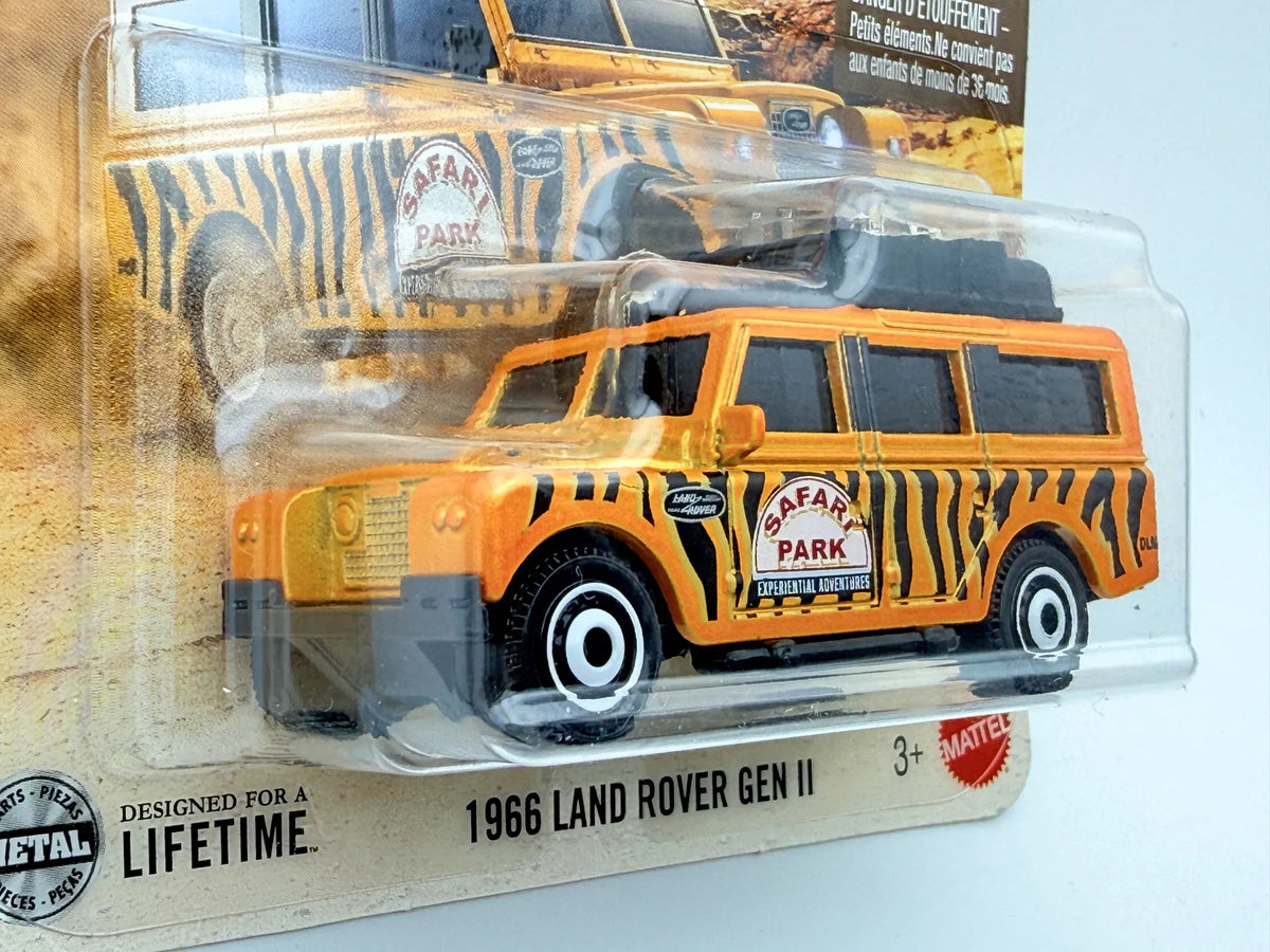 1966 LAND ROVER GEN II Matchbox 2023 Pomarańczowy 1:64 – zdjęcie 8