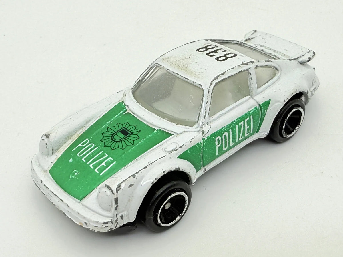 Porsche 911, Welly (?), Policja, Police, die cast resoraki, 1:60 – zdjęcie 9