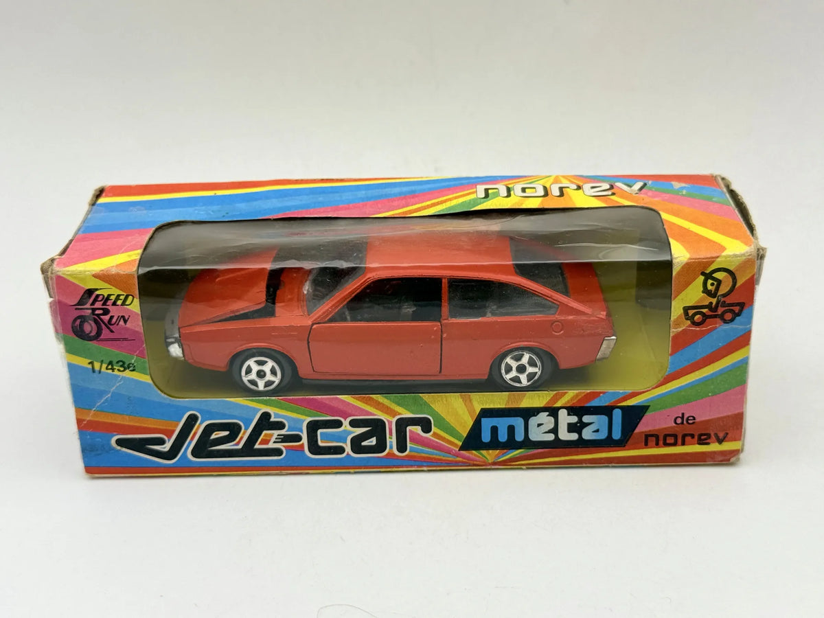 RENAULT 15 TS Jet Car Norev 1971 Czerwony 1:43 Made in France – zdjęcie 7