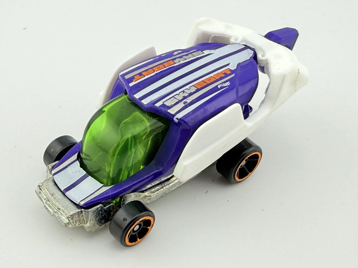 SKY BOAT, Hot Wheels 2018, Die cast FYB34, Fioletowy, 1:64, Resoraki – zdjęcie 10