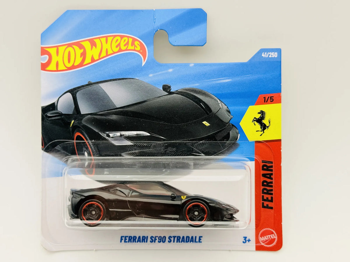 Ferrari Sf90 Stradale Hot Wheels 2026 Fast & Furious 1:64 Blister Czarny – zdjęcie 9