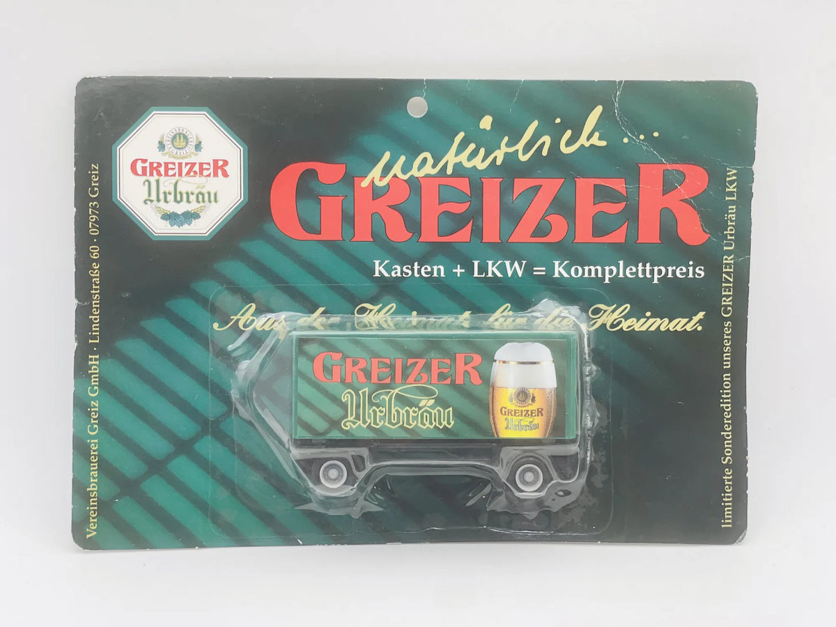 Przyczepa Dystrybucyjna DGD 1:87 GREIZER Blister Zielony Promocyjny – zdjęcie 7