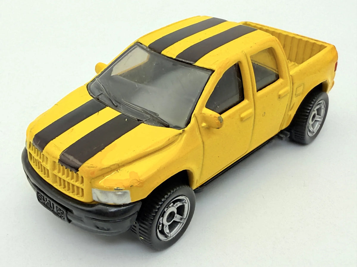 SIKUMOUNTY, Jak Dodge Ram Pickup, Siku, Resoraki Die cast 0868, Żółty, 1:64 – zdjęcie 8