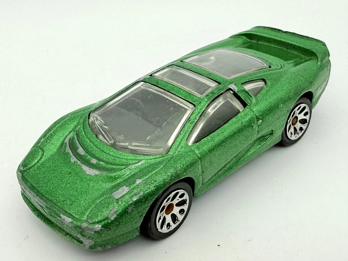 Jaguar Matchbox 1992 Zielony 1:64 – zdjęcie 8