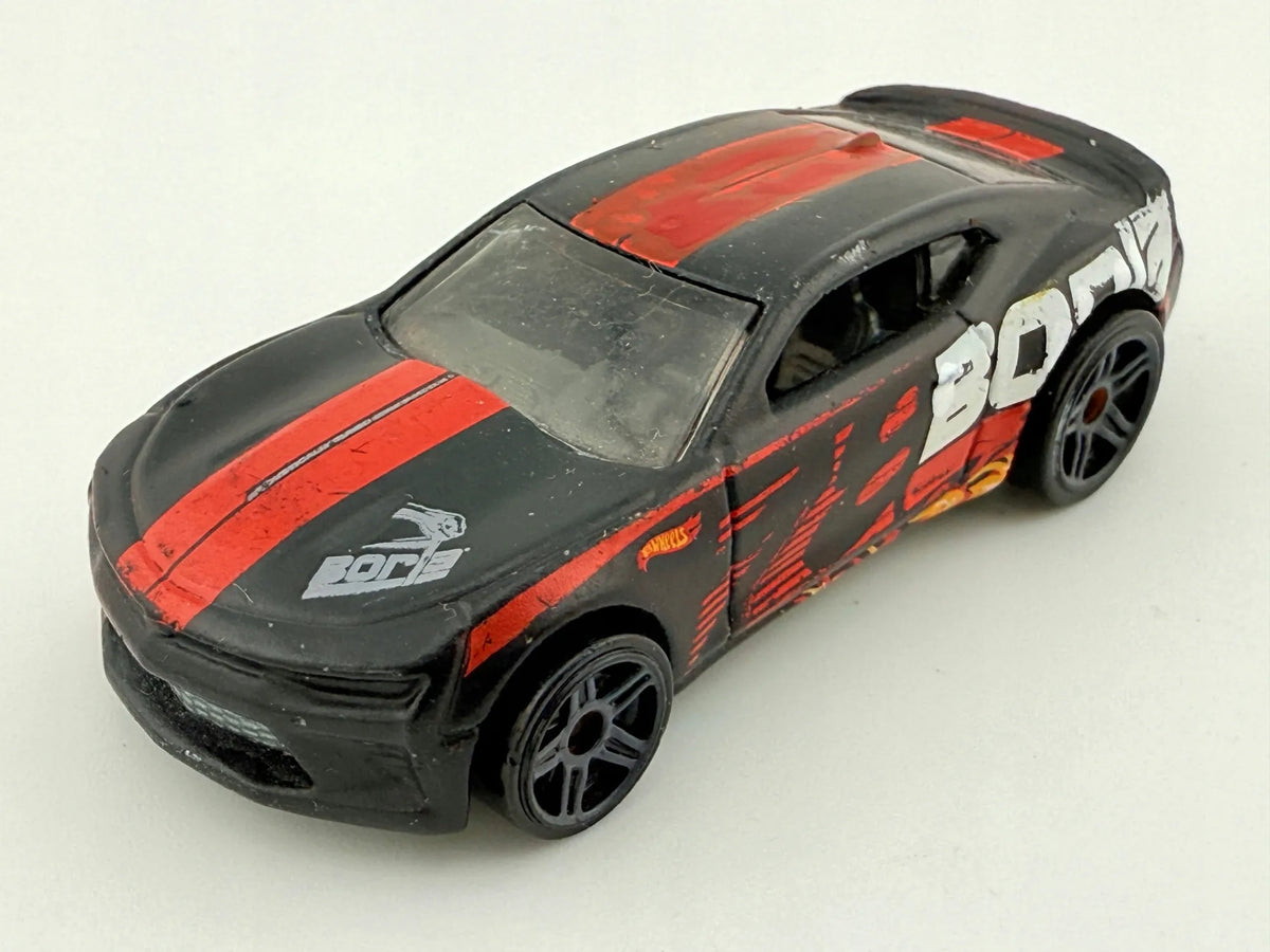 2016 Camaro Ss Hot Wheels 2016 Czarny 1:64 – zdjęcie 9
