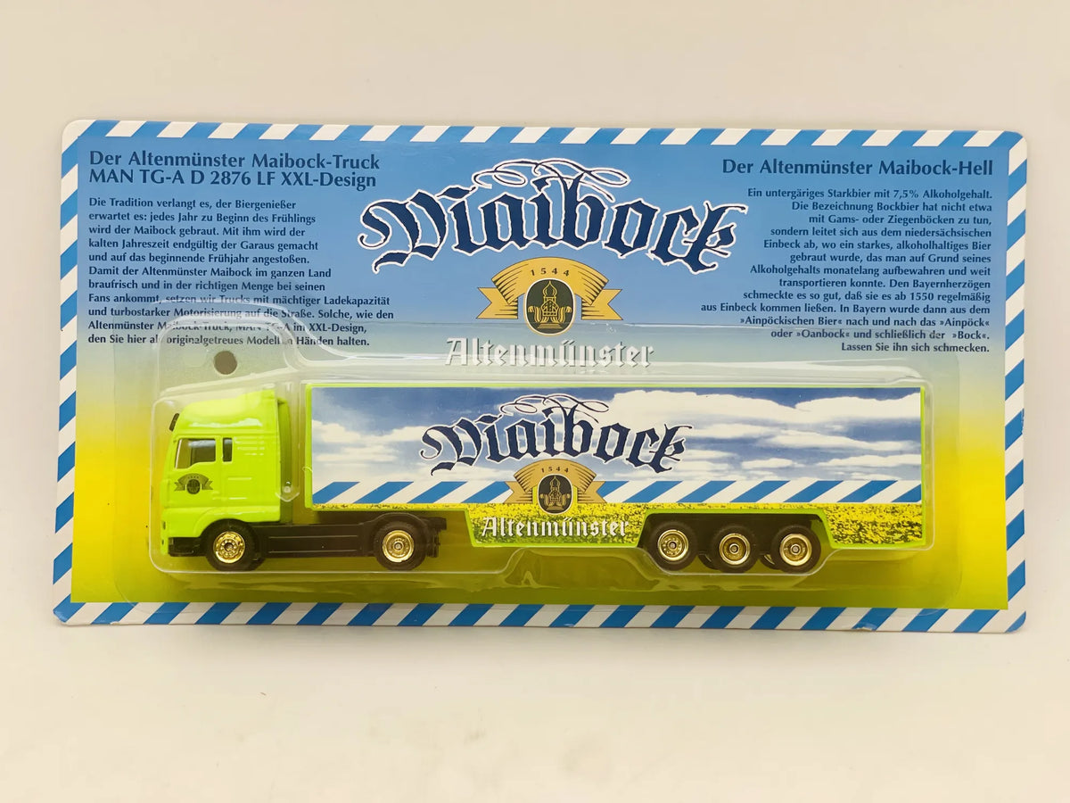 MAN Tg-A D 2876 Lf Grell 1:87 Ciężarówka Promocyjna Maibock Blister Zielony – zdjęcie 6