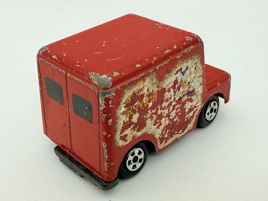 WOODLAND, ROYAL MAIL VAN, The Ertl Co., Resoraki, Die cast, Czerwony 1:64 – zdjęcie 2