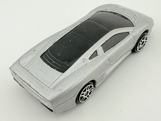 JAGUAR XJ220, EDOCAR, Die cast, Srebrny, 1:64, Resoraki – zdjęcie 2