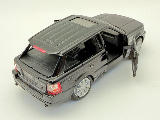 RANGE ROVER SPORT, Kinsmart, Resoraki, Die cast, Czarny 1:38 – zdjęcie 2