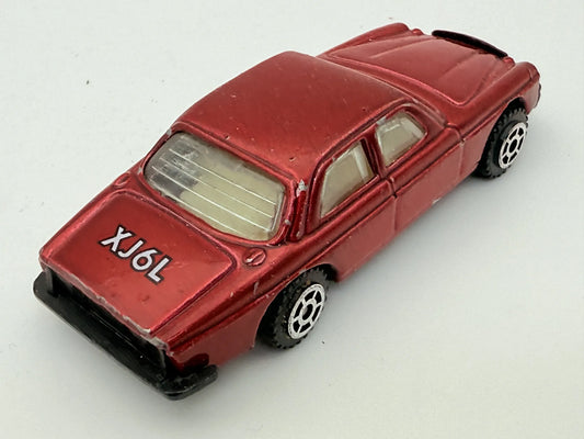 JAGUAR XJ6L, Resoraki, Die cast, Czerwony 1:64 – zdjęcie 2