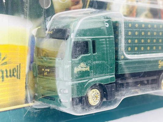 MAN TRUCK Grell 1:87 Ciężarówka Promocyjna Sternquell Blister Wózek Widłowy – zdjęcie 2